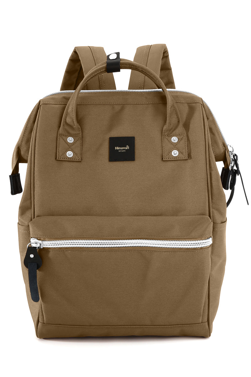WATER RESISTANT LAPTOP BACKPACK - MOCHA – HIMAWARI