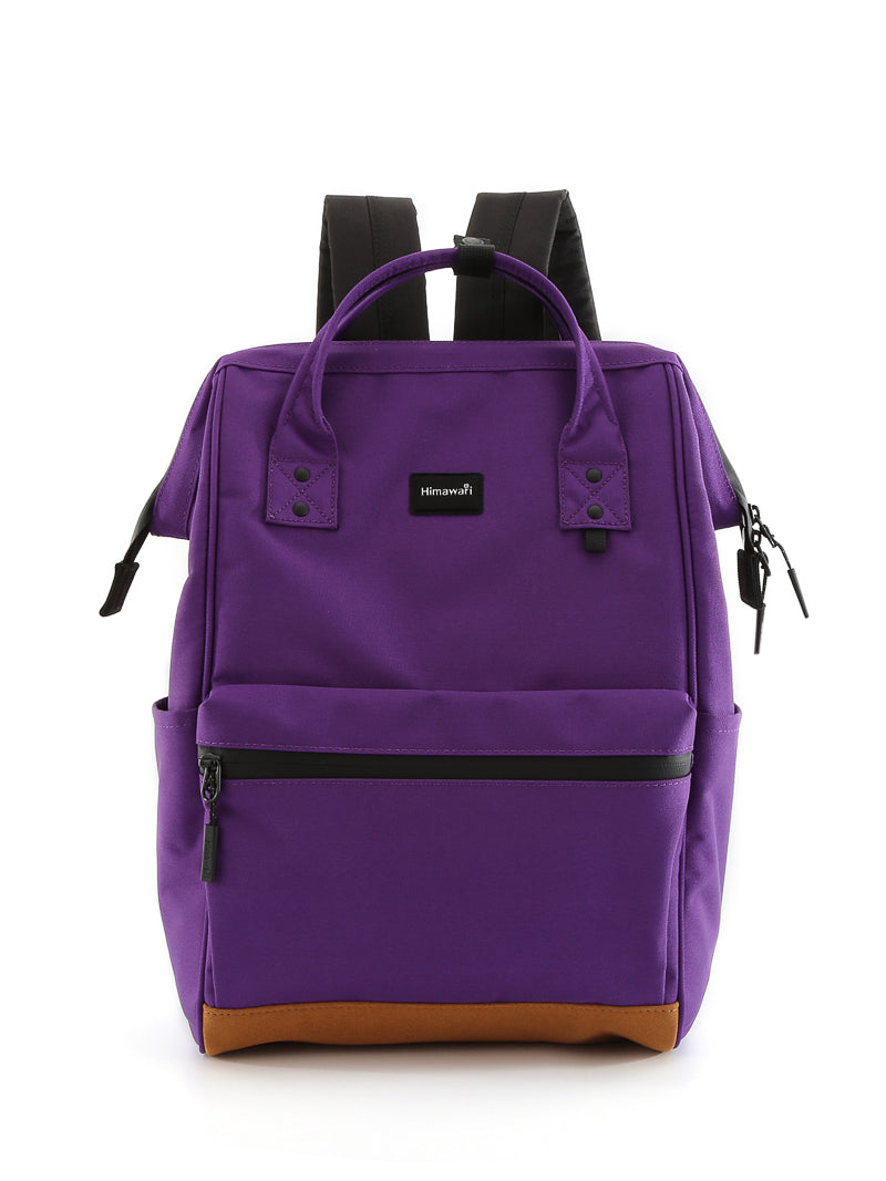 15.6 TRAVEL BACKPACK WITH USB PORT 124 PURPLE HIMAWARI