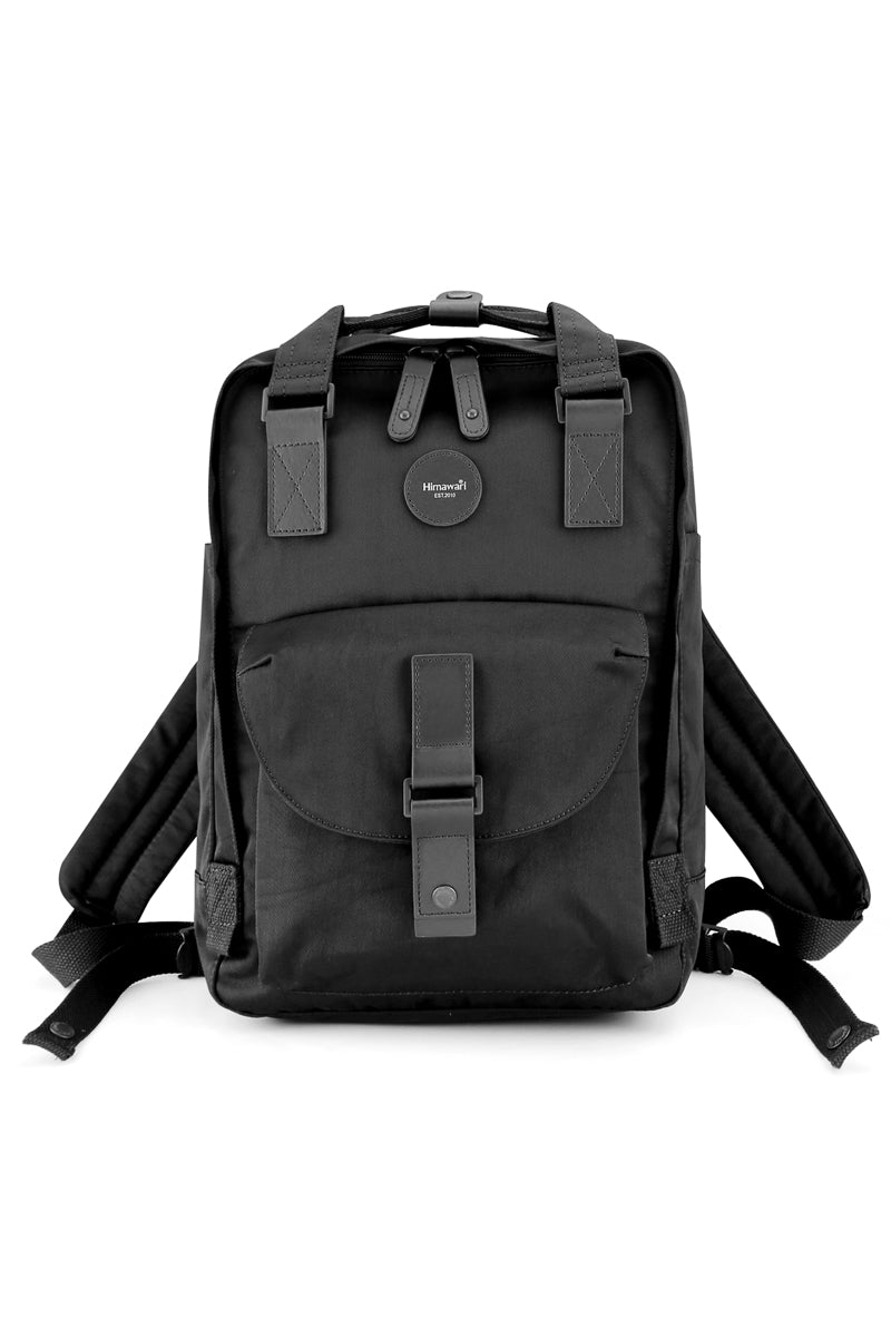 CASUAL WATERPROOF BACKPACK 200 -BLACK – HIMAWARI1