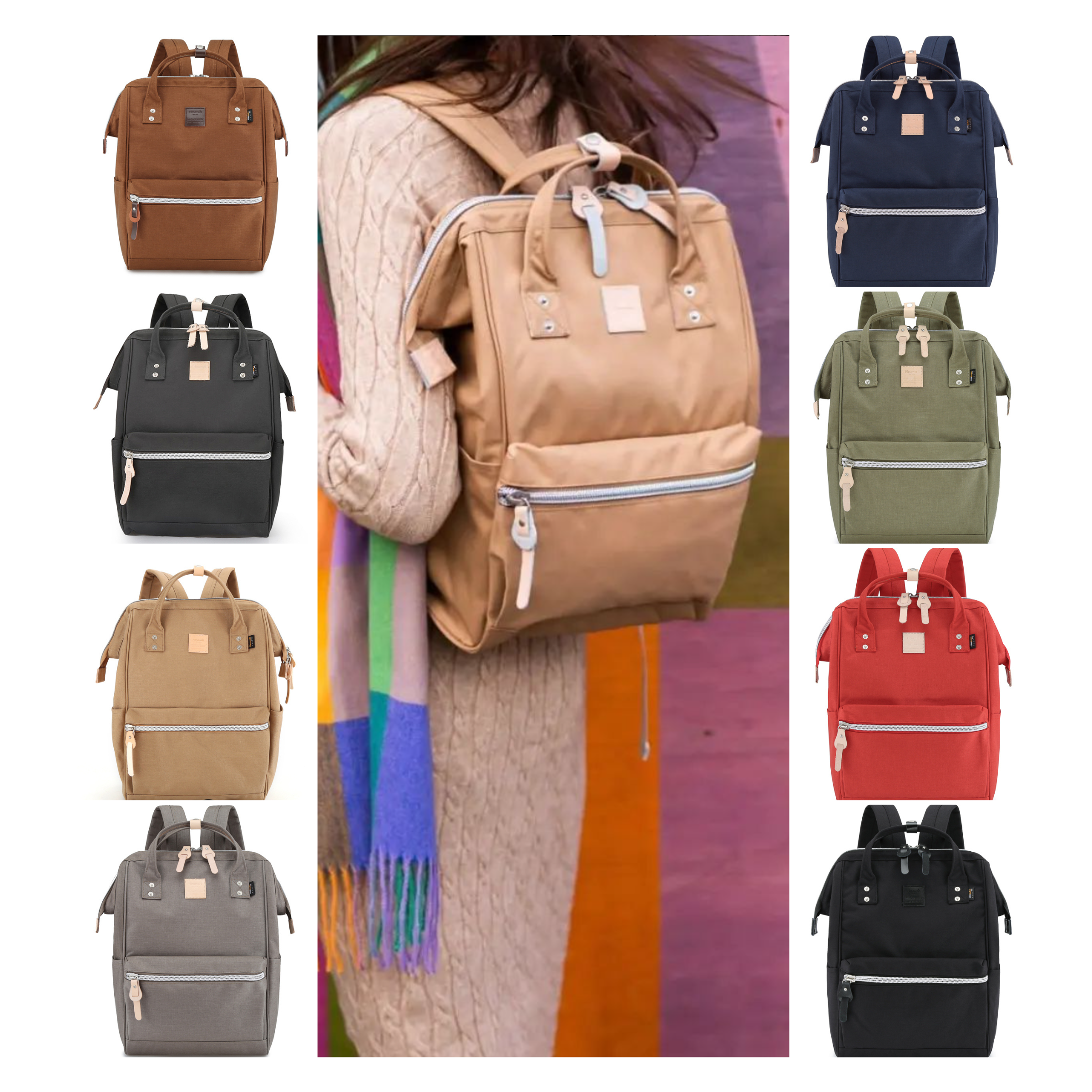 TRAVEL WATERPROOF LAPTOP BACKPACK - 1882 ALL COLOR