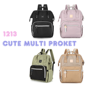 MULTI PORKET  WATERPROOF BACKPACK 1213 - ALL COLOR