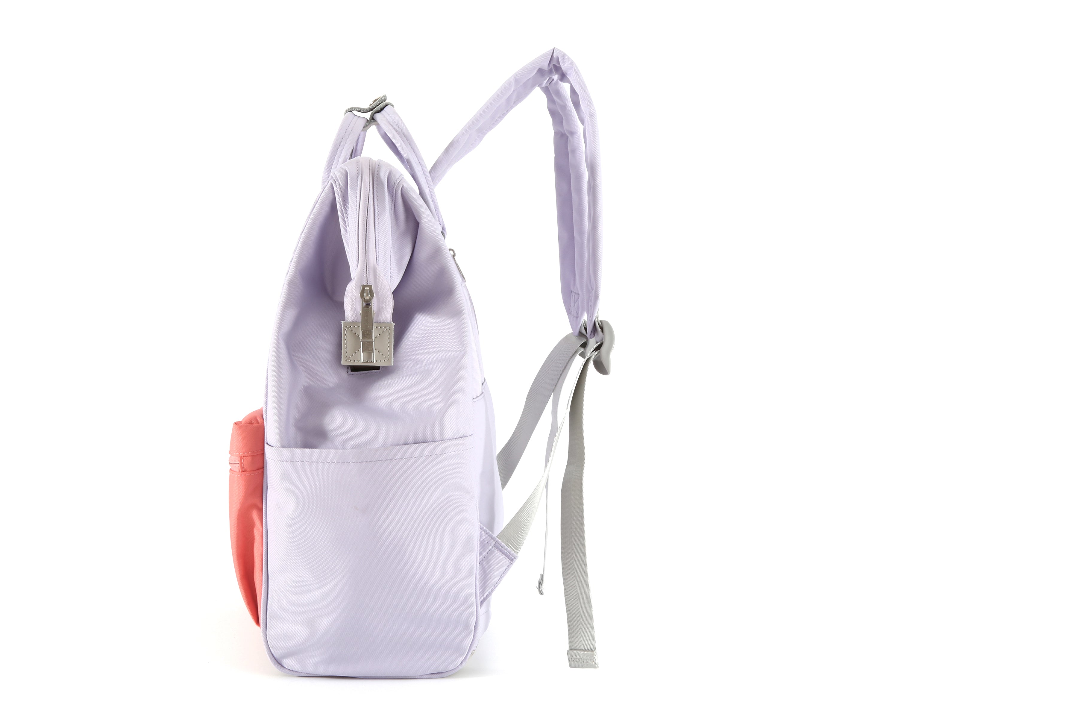 EVA Waterproof Backpack with USB Port 9004 LAVENDER / CORAL #02