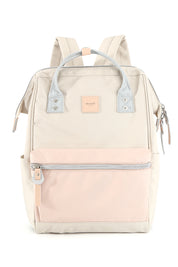 WATER RESISTANT LAPTOP BACKPACK-PURPLE/CREAM