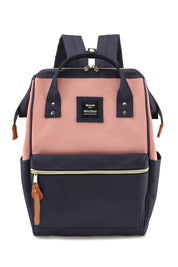 Holly Daze 15" Waterproof Backpack-GREY/NAVY/STRIPE