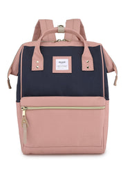 Holly Daze 15" Waterproof Backpack-PINK/NAVY