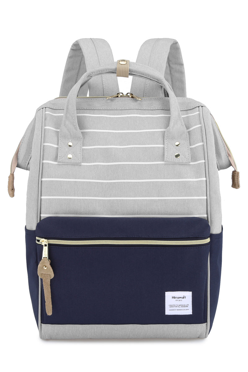 Holly Daze 15" Waterproof Backpack-NAVY/PINK