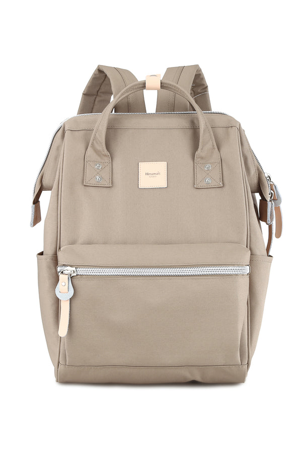 WATER RESISTANT LAPTOP BACKPACK - MOCHA
