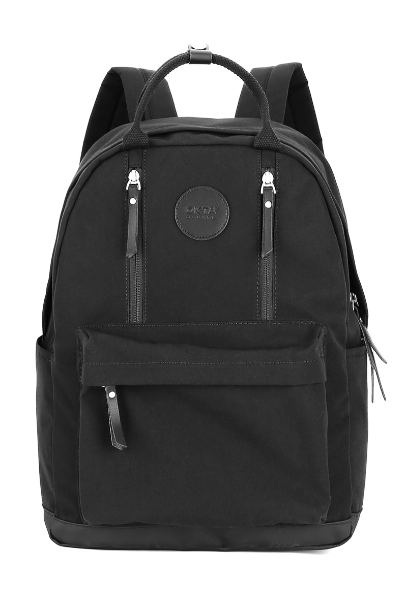 LAPTOP WATERPROOF HIKING BACKPACK 1087 - BLACK