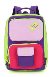 CUTE MIXED COLOR BACKPACK-YELLOW 8029