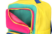 CUTE MIXED COLOR BACKPACK-YELLOW 8029