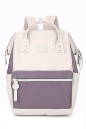 WATER RESISTANT LAPTOP BACKPACK-1881 - DK GREY/GREY