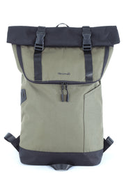 COURIER-INSPIRED URBAN BACKPACK 1682-BLACK