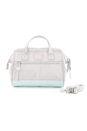 SLING WATERPROOF HANDBAG MULTI 9116 - GREY/BLUE