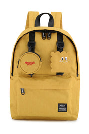 CANDYTUFT 14" WATERPROOF BACKPACK-0422 - YELLOW