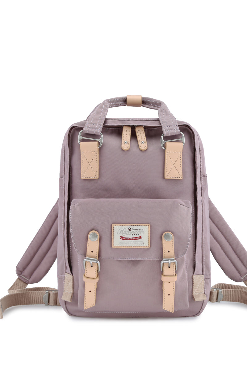 14.9 VINTAGE WATERPROOF BACKPACK-HY188L-MAUVE/41