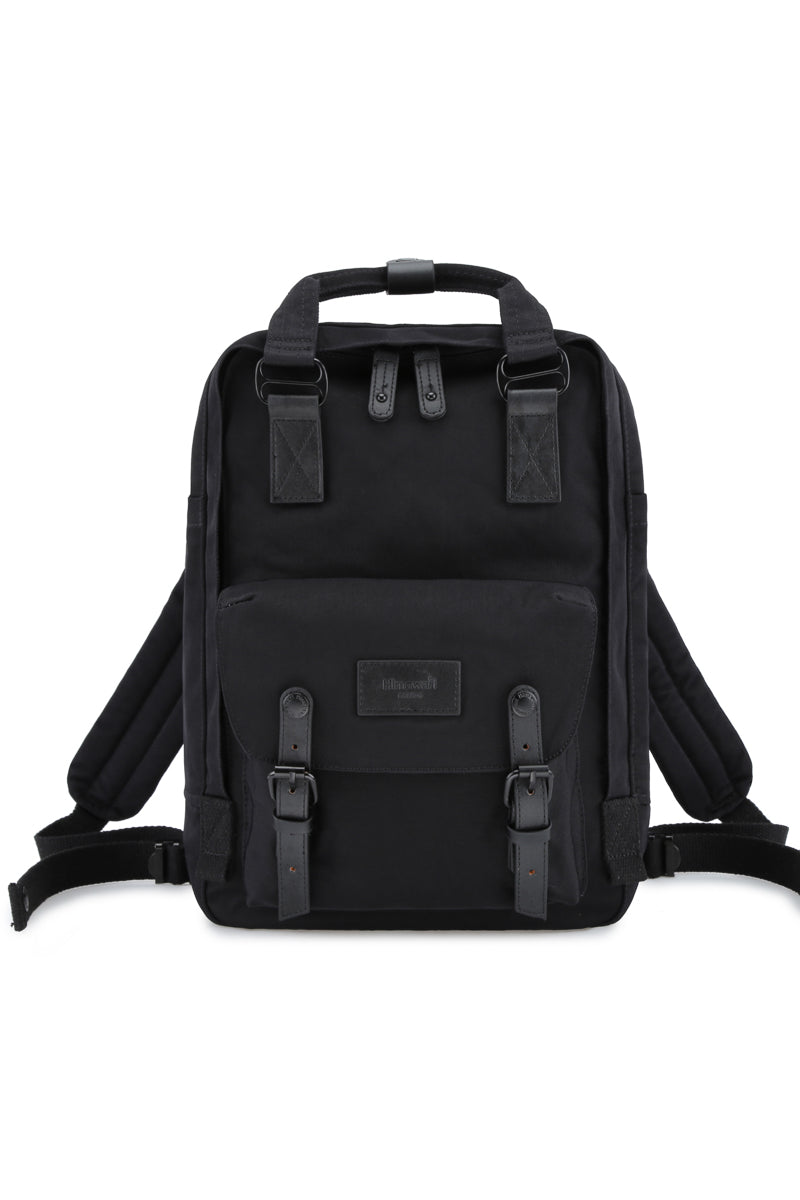 14.9 VINTAGE WATERPROOF BACKPACK-HY188L-BLACK/LEO/62