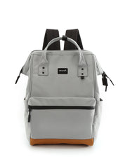 15.6 TRAVEL BACKPACK WITH USB PORT 124- GREY