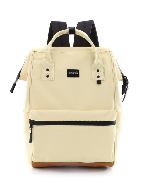 15.6 TRAVEL BACKPACK WITH USB PORT 124-CREAM