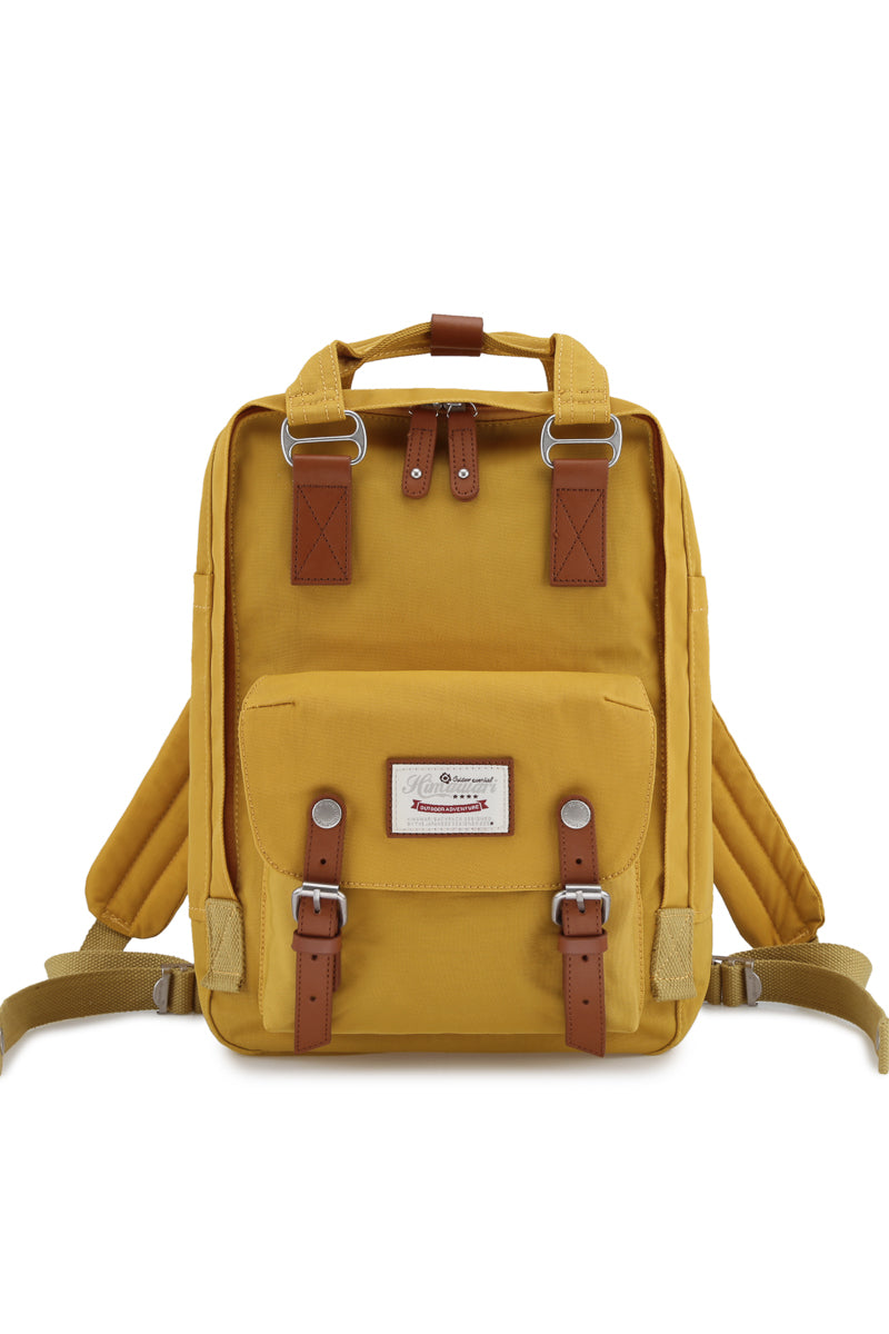 14.9 VINTAGE WATERPROOF BACKPACK-HY188L-KHAKI/80