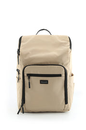 NYLON WATERPROOF BACKPACK 1223 - SAND