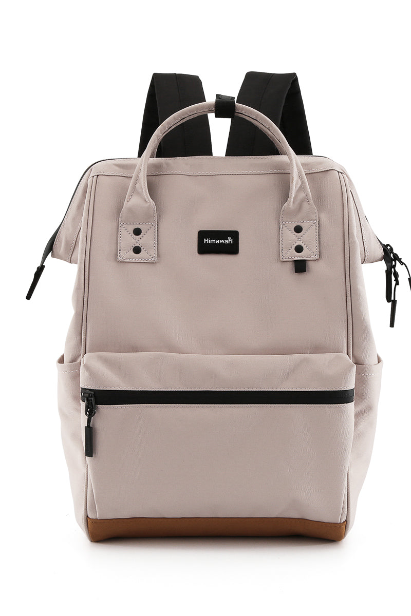 15.6 TRAVEL BACKPACK WITH USB PORT 124- GREY