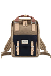 14.9 VINTAGE WATERPROOF BACKPACK-HY188L-BLUE/IVORY/30