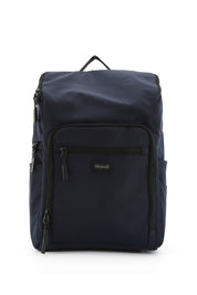 NYLON WATERPROOF BACKPACK 1223 - NAVY