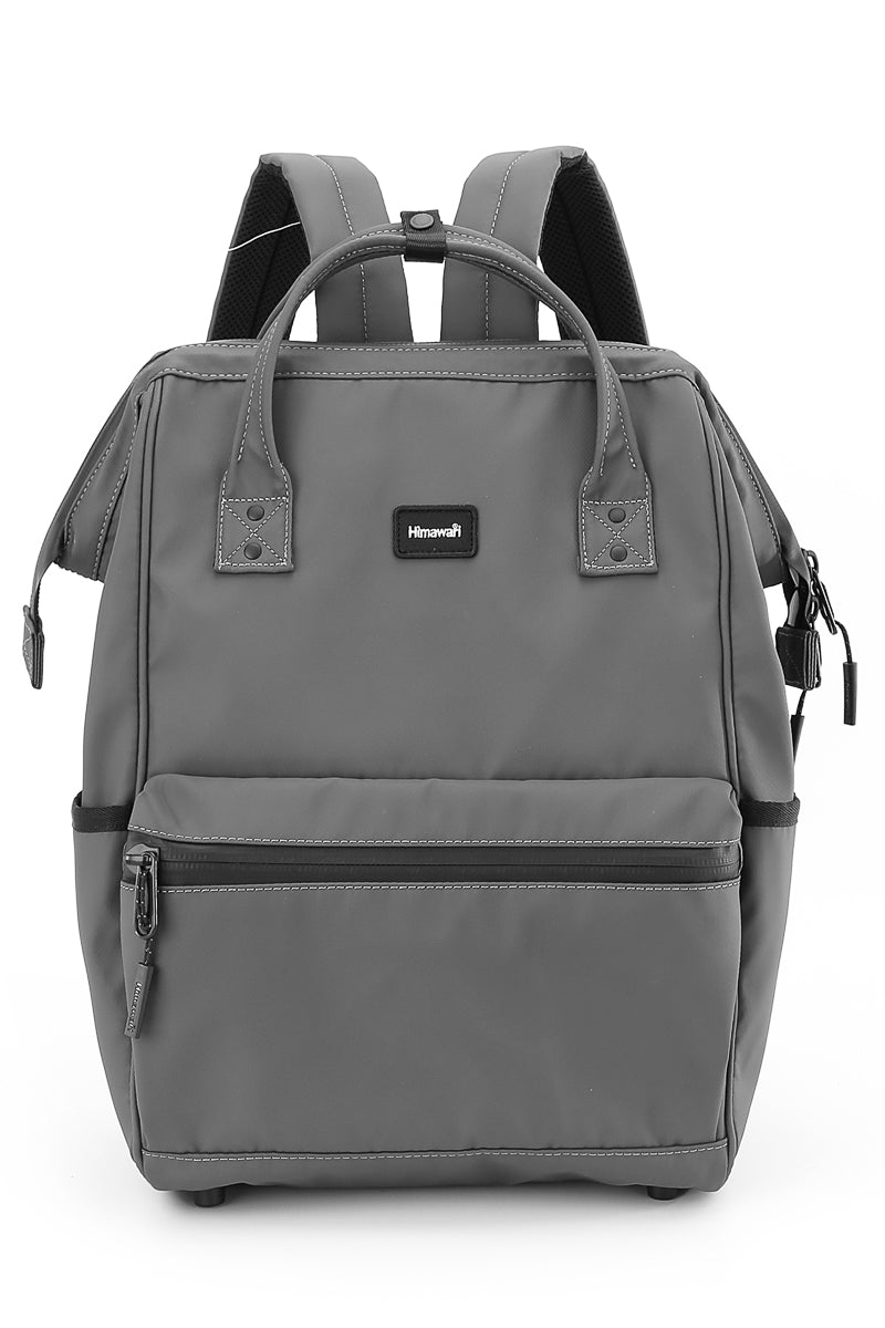 USB PORT WATERPROOF BACKPACK 1884 - GREY