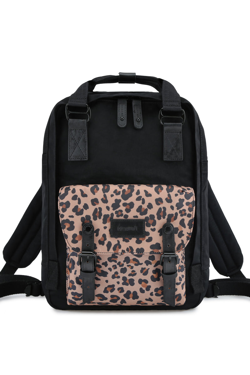 14.9 VINTAGE WATERPROOF BACKPACK-HY188L-BLACK/LEO/62