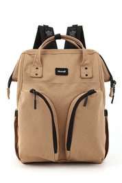 MULTIPLE PICKET BACKPACK-CAMEL