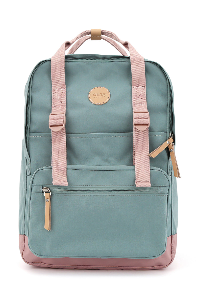 LAPTOP WATERPROOF BACKPACK 1085B-GREEN-07