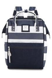 TRAVEL SCHOOL WATERPROOF BACKPACK-ABCD- NAVY